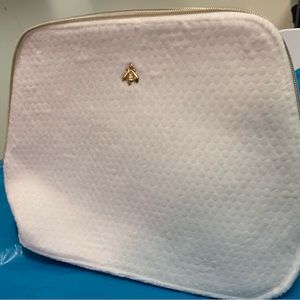 Guerlain White Makeup Pouch NWOT